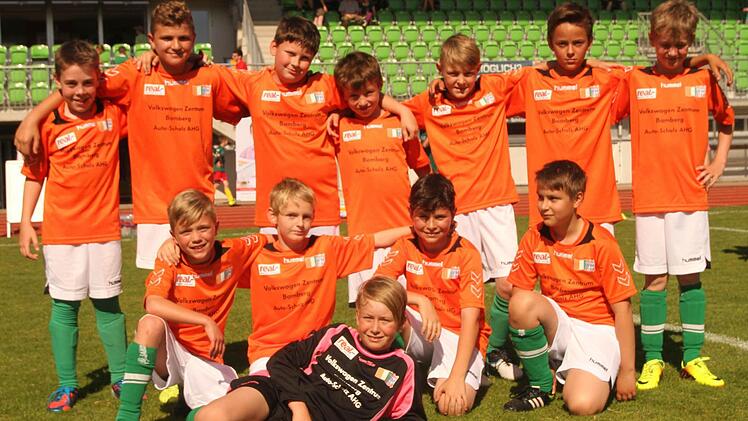 Die Reckendorfer Junioren vertraten die "Ivorer" von der Elfenbeinküste. Foto: Günther Geiling