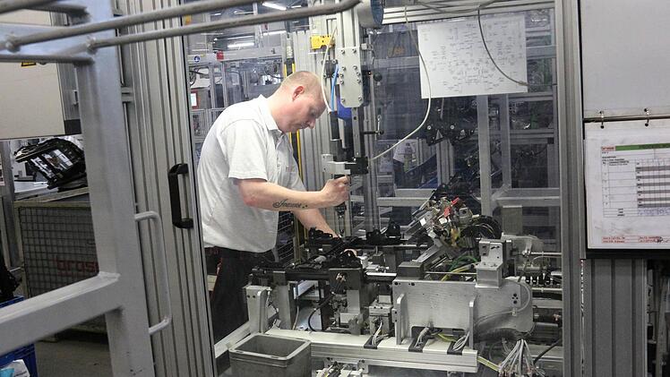 Craig Brown an der Maschine.