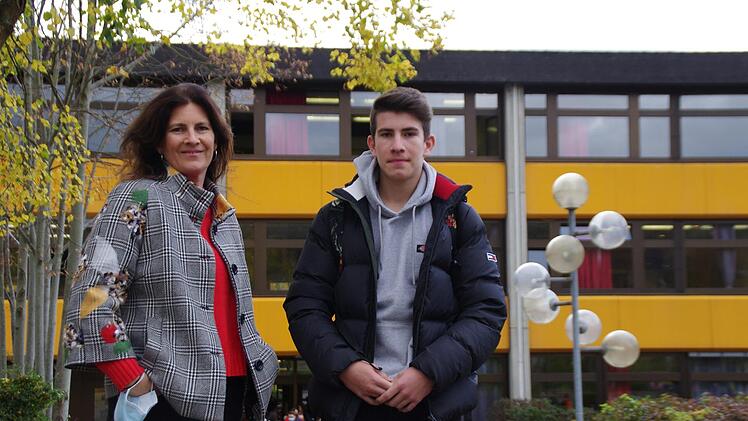 Susanne Faller mit Sohn Fridolin