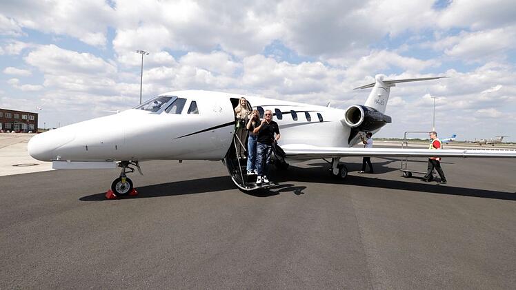 Die Geissens sind mit dem Privatjet nach Berlin angereist, um den E-Prix zu verfolgen.