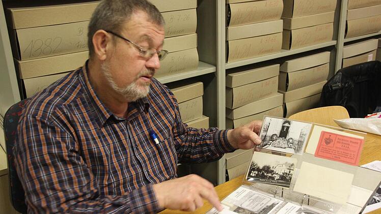 Als früherer Stadtarchivar war und ist Hermann Wich vielen interessanten Geschichten auf der Spur. Foto: Marco Meißner