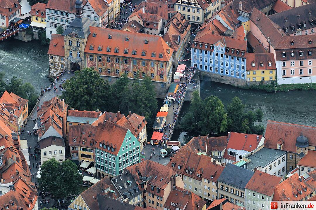 Luftbilder von der Sandkerwa