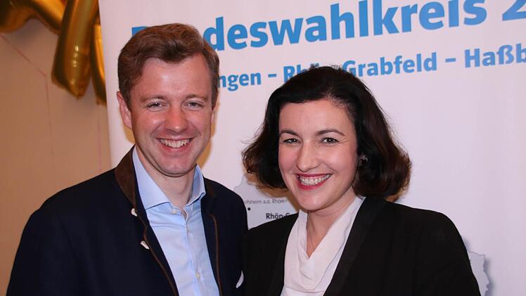 Oliver Bär begleitete am Samstag seine Frau zur Nominierungsversammlung nach Bad Bocklet. Gemeinsame Stunden genießen ... Foto: Paul Ziegler