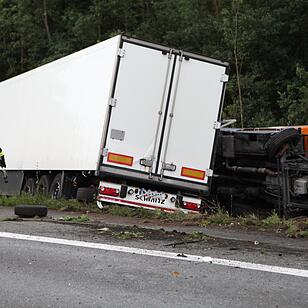 Tödlicher Lkw-Unfall auf der A6 bei Ansbach
