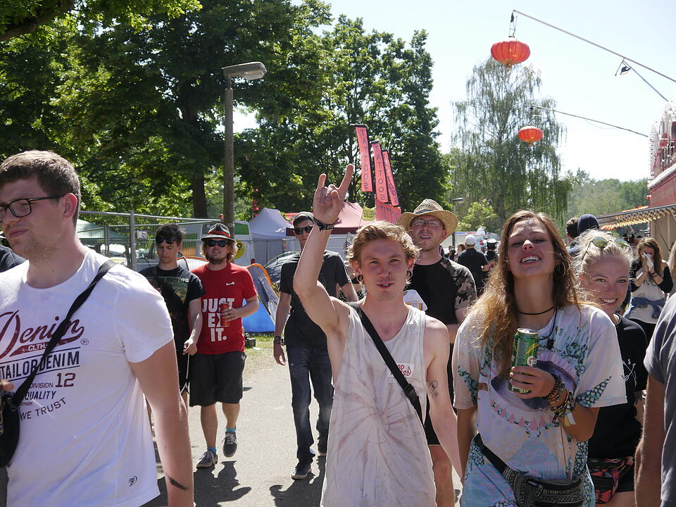 Die verrücktesten Rock im Park-Besucher am Festival-Samstag