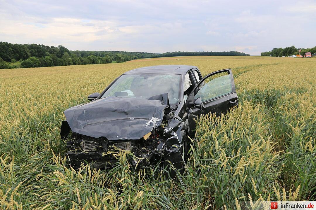 Tödlicher Unfall auf der B 22 bei Prichsenstadt