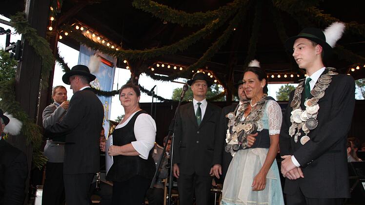 Bei der Proklamation zum Kronacher Freischießen. Foto: Veronika Schadeck