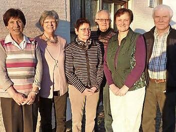 Geleitet und organisiert wird das KSK-Team von diesen sechs Personen (v. l.): Verena Wölfel, Gerda Huber, Elfriede Lang, Günter Schmettow, Heidi Wolfrum und Alfred Wölfel Foto: privat