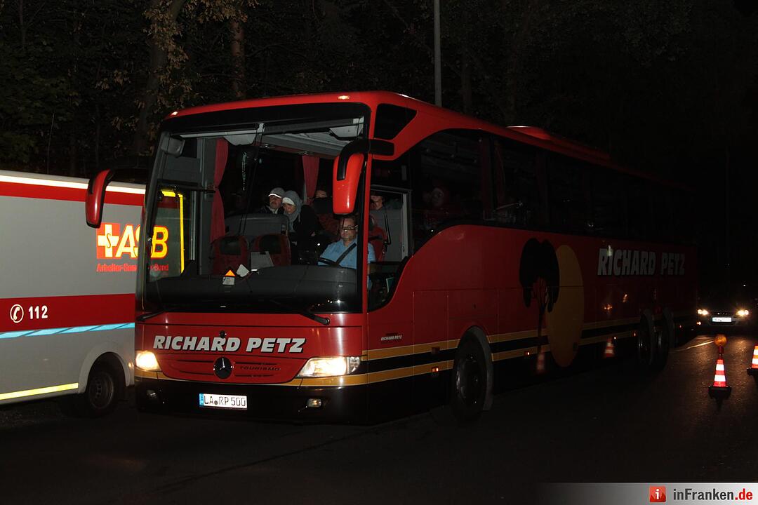 Flüchtlinge kommen in Nürnberg an