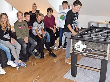Viel Abwechslung war im neuen Jugendtreff geboten. Foto: Thomas Micheel
