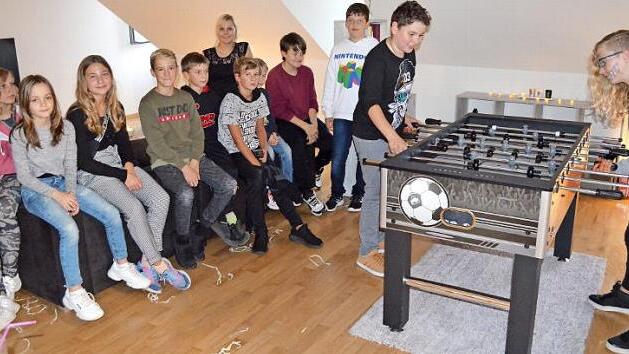 Viel Abwechslung war im neuen Jugendtreff geboten. Foto: Thomas Micheel