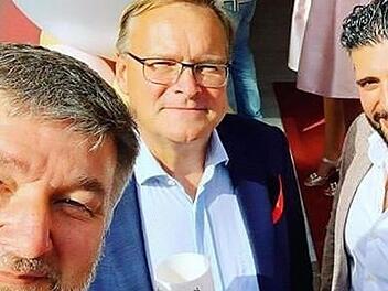 Bambergs OB im September ohne Abstand oder Maske