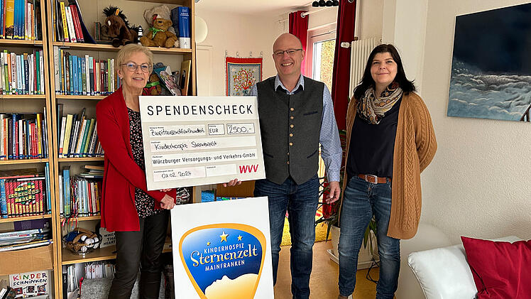 Würzburg: WVV und ihre Mitarbeiter spenden an Kinderhospiz - Aktion "Centspende"
