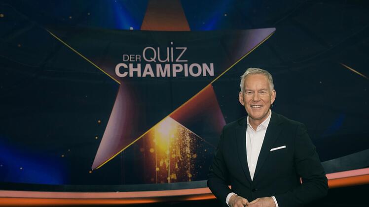 Johannes B. Kerner f&uuml;hrt durch den "Quiz-Champion": Die Show wird in Berlin aufgezeichnet.