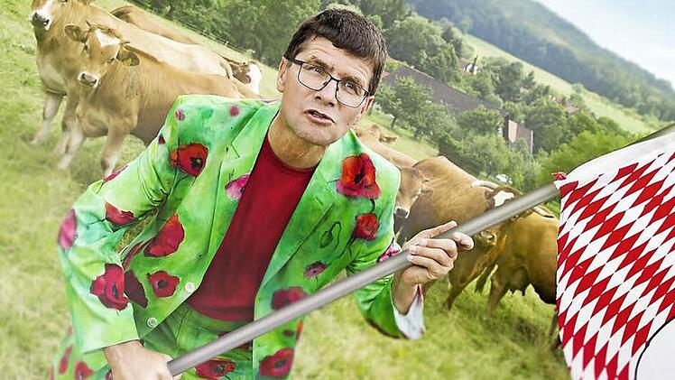 Fränkische Bauernschläue gepaart mit Weitblick - der Kabarettist Mäc Härder will seine Weltanschauung schon bald dem Weismainer Publikum näherbringen. Foto: privat