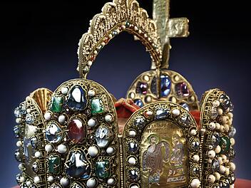 Das Modell der Kaiserkrone. Foto: Henning Kleist