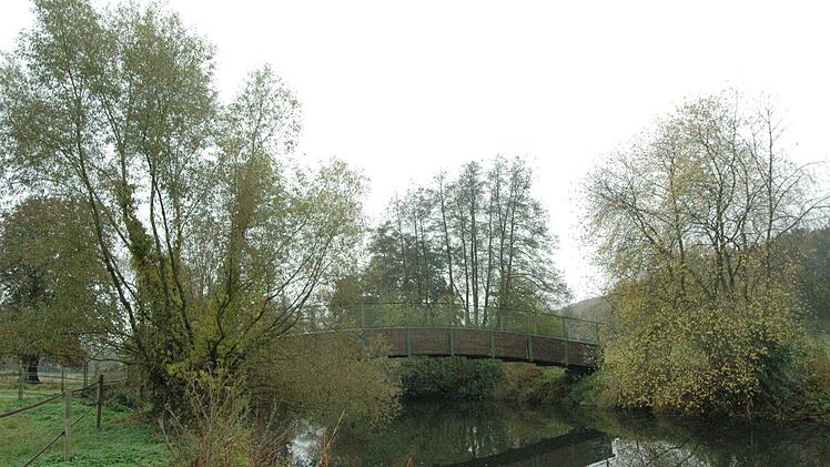 So sah der vor einigen Jahren abgerissene Altenburger Steg aus. Der Ersatz für den Steg soll höher werden. Siegfried Farkas