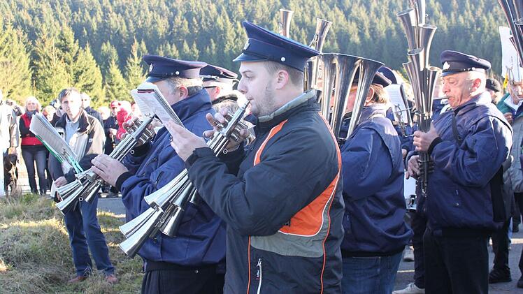 Die Schalmeien-Kapelle Spechtsbrunn Foto: Veronika Schadeck