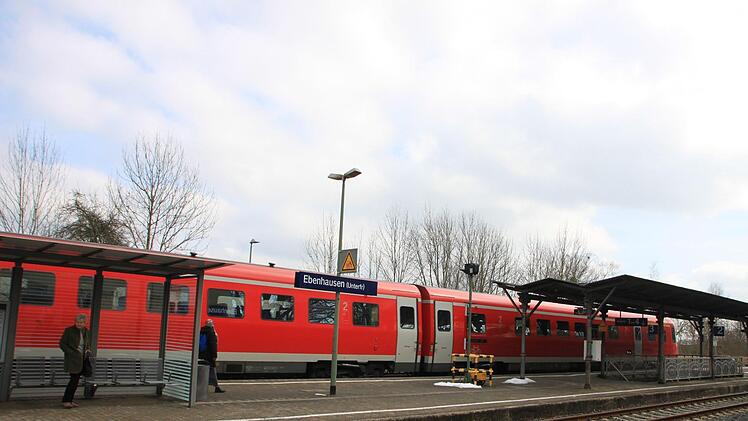 Der Ebenhäuser Bahnhof.Heike Beudert