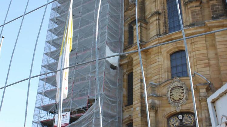 Bald ist der Blick auf die Wallfahrtskirche wieder frei. Foto: Popp