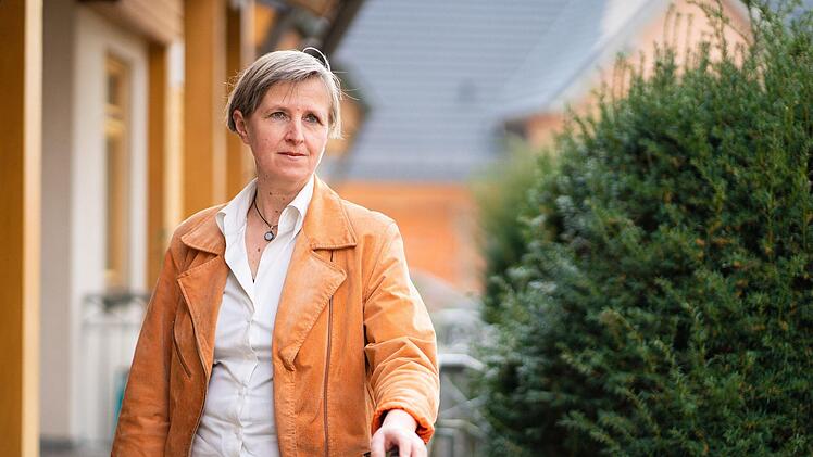 Ruth Frank ist die einzige Bürgermeisterin im Landkreis Haßberge. Foto: Nicolas Armer/dpa