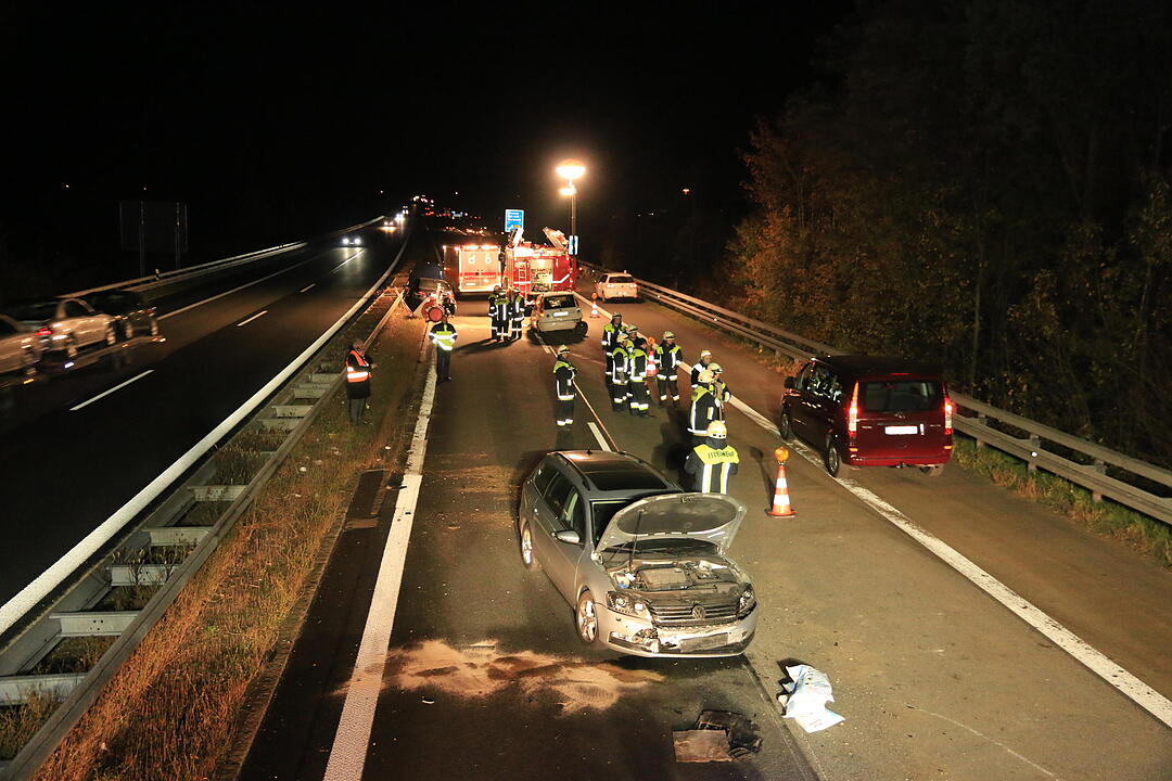 Unfall A70 bei Eltmann