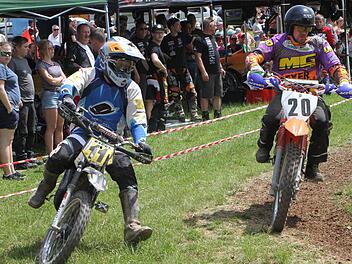 Der Bramberger Lokalmatador Lukas Dietz vom Team "Bordwendt-Motorsport"  Fotos: Günther Geiling
