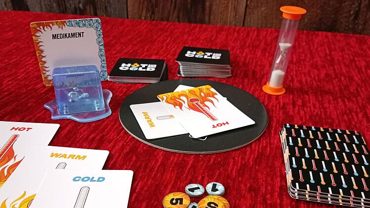 Spiele-Test "Hot and Cold" von Game  Factory: Innnovatives Kommunikationsspiel für Partys