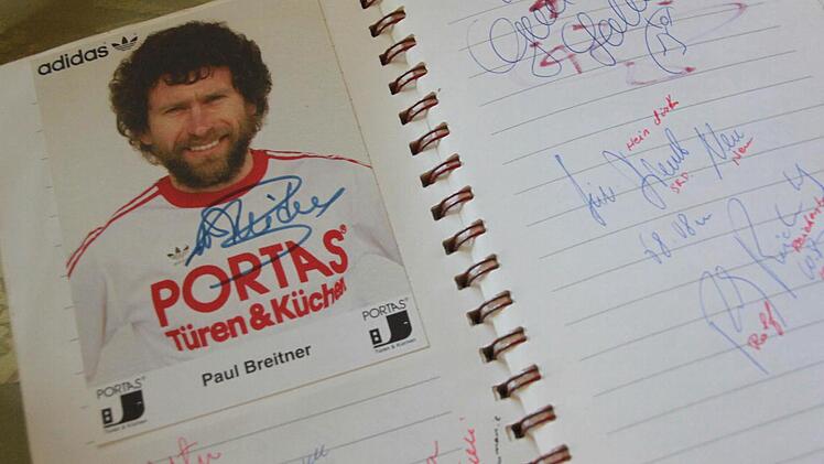 Autogramm von Paul Breitner