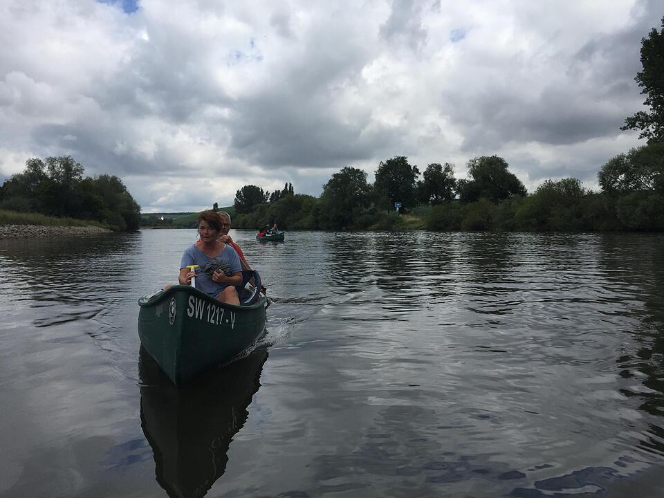Kanutour auf dem Altmain