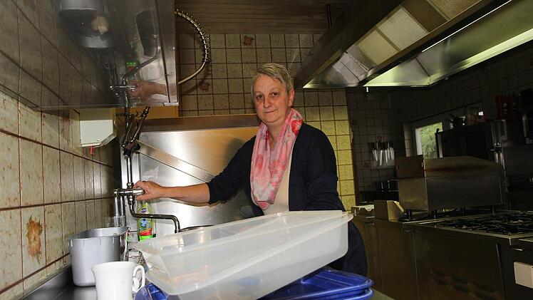 Dagmar Weschenfelder ist zuständig für die Küche im Gasthof Strätz in Stettfeld.