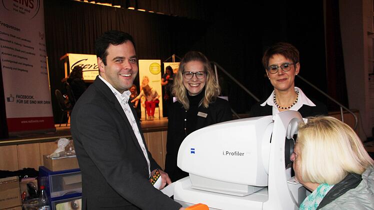 Christian und Yvonne Stöckert von Optik Stöckert waren erstmals dabei. Foto: Veronika Schadeck