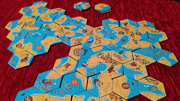 Land & Meer im Test - Geniales Legespiel besonders f&uuml;r zwei