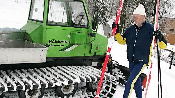 Langlauf an der Radspitze: Karl Schoger wünscht sich ein neues Loipenspurgerät und bessere Beschilderungen. Aber auch Schneeschuh-Routen und eine Rodelbahn sollen ausgewiesen werden.  Fotos: Sonja Adam
