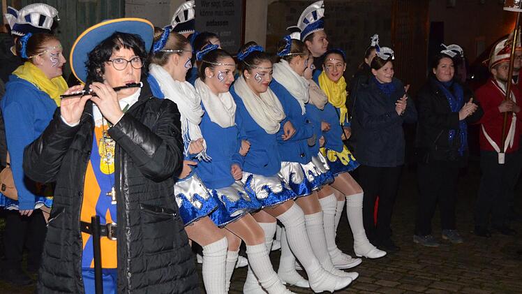 Rathaussturm im Ebenhausen. Peter Rauch