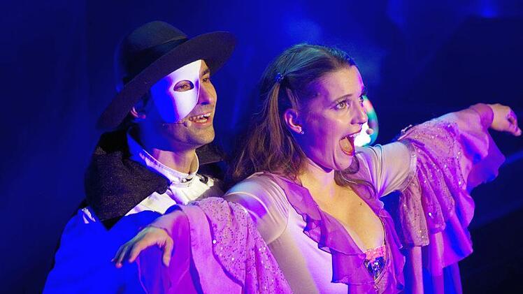 Ein Stück aus dem Musical "Phantom der Oper" durfte natürlich nicht fehlen. Klaus Werner
