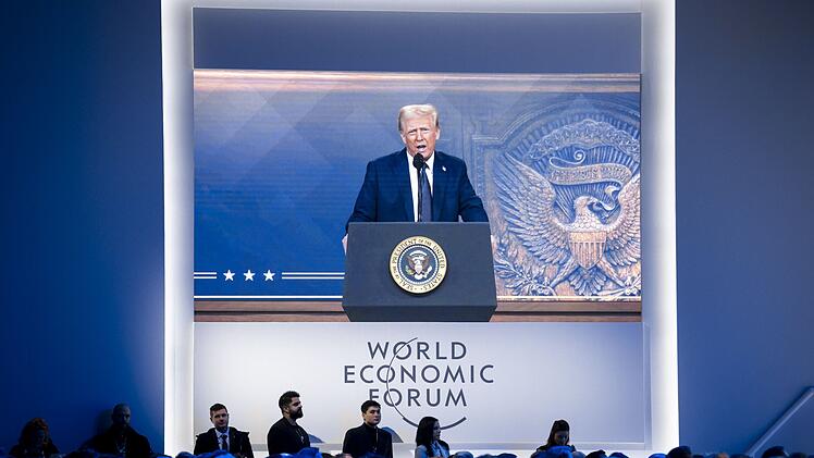 US-Pr&auml;sident Trump beim Weltwirtschaftsforum in Davos
