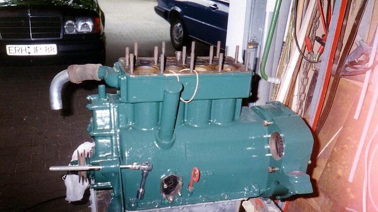 Die Einzelteile werden hergerichtet. Foto: privat