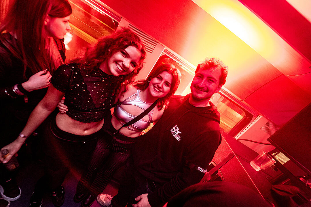 Die beste Party im Zug!