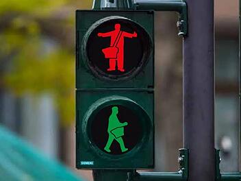 Konzept der Hofer W&auml;rschtlamo-Ampel