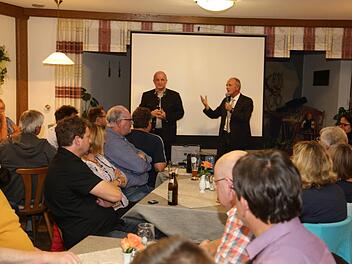 Wolfgang Gröll (l.) und Markus Grüner Foto: Franz Galster