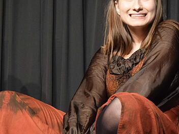 Anna-Prisca Burwitz überzeugte mit Mimik und Sprachtalent. Foto: Andreas Welz
