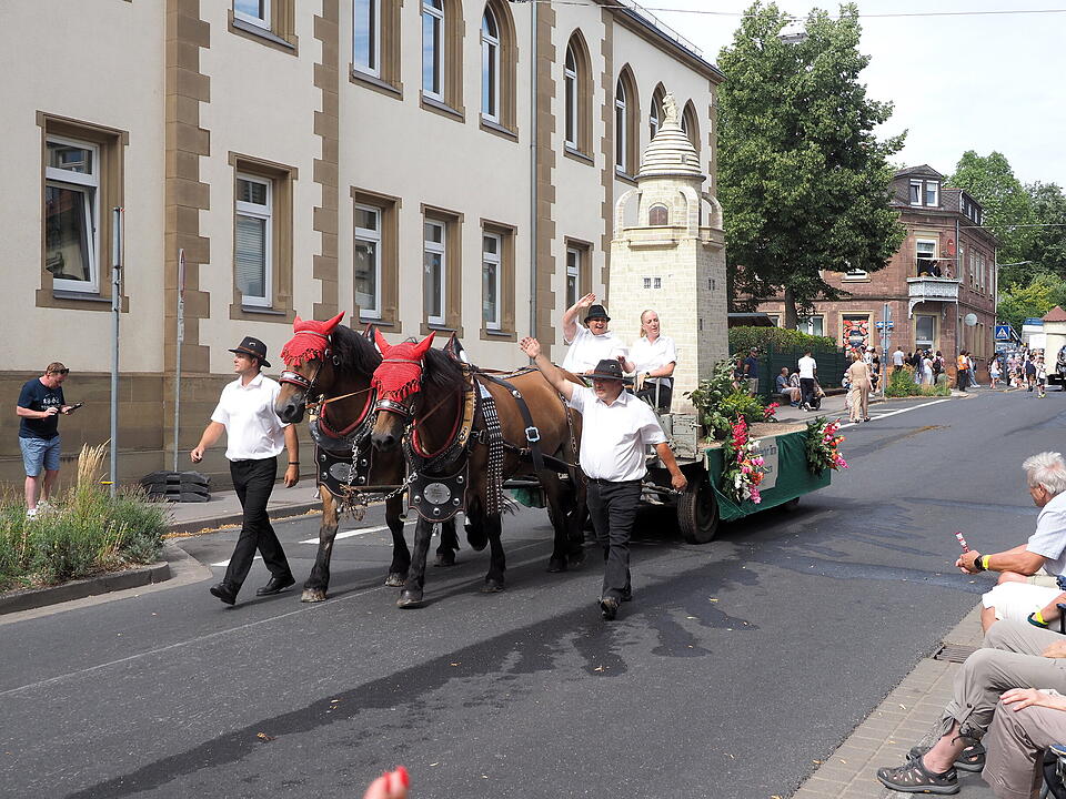 Der sonnt&auml;gliche H&ouml;hepunkt des Rakoczy-Fest.