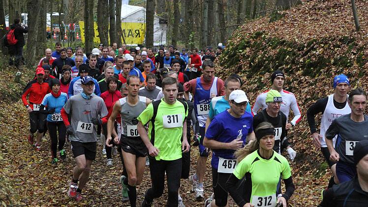 Das Feld der Halbmarathon-Starter