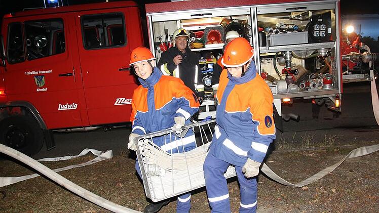 Übung in Witzmannsberg Foto: Michael Stelzner