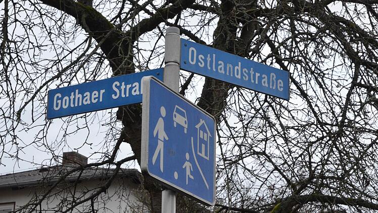 Gothaer Straße und Ostlandstraße in RödentalFoto: Rainer Lutz