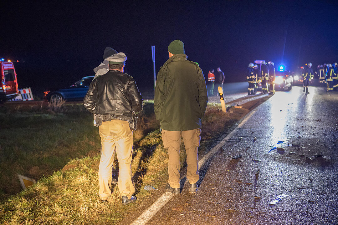 Mittelfranken: 27-Jähriger nach Zusammenstoß schwer verletzt - zwei weitere Verletzte