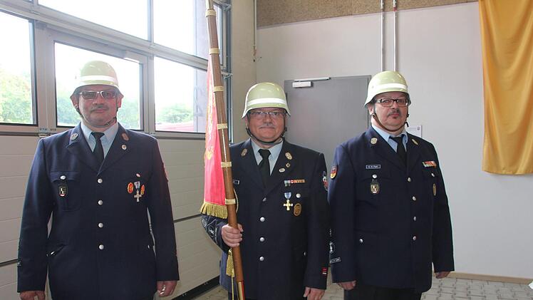 Bei der EinweihungsfeierVeronika Schadeck