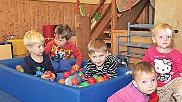 Aufgrund der Nachfrage wird im Caritas-Kindergarten Augsfeld eine Gruppe als Kinderkrippe (im Bild) geführt. Die notwendigen Umbauarbeiten haben bereits begonnen.  Foto: Ulrike Langer