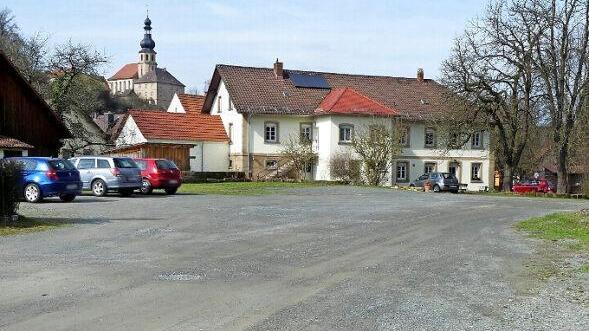 Im Sanierungsgebiet "Ortskern Trebgast" liegt auch der Steinhauerplatz, der ein Endpunkt einer geplanten "Freizeitachse Ortskern bis zum Badesee" werden soll. Foto: Dieter H&uuml;bner